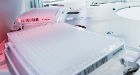Barcode labeler of the CyBio® product line