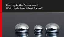 Mercury in the Environment - Which technique is best for me?